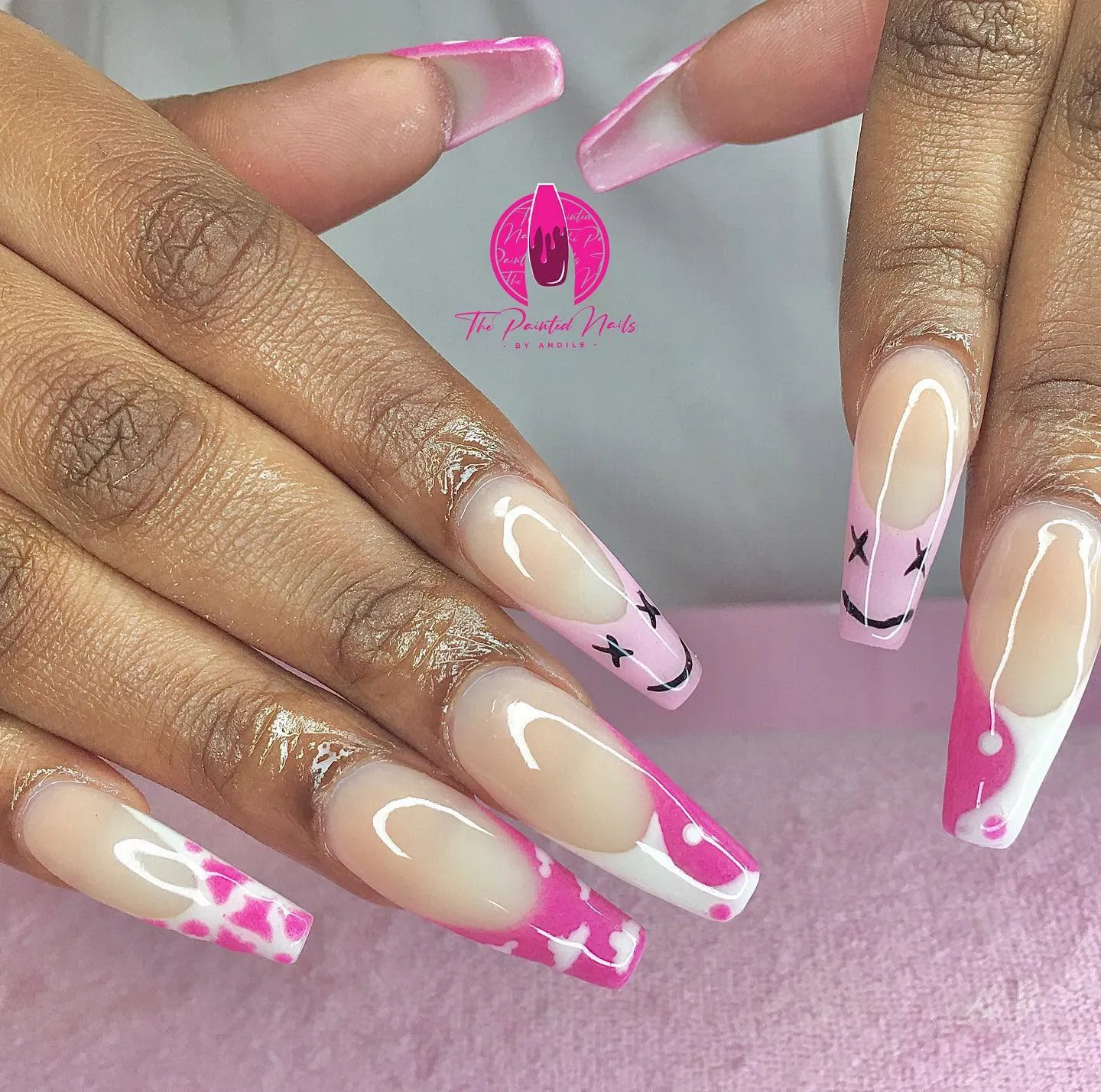 The Painted Nails by Andile